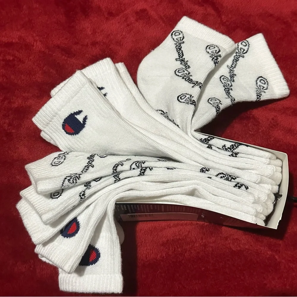 Champion Women’s Ankle 6 Pairs Socks Shoe Size 5-9